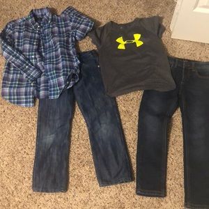 BRAND NAME Boys Size 7 (2) Sets- GREAT condition!